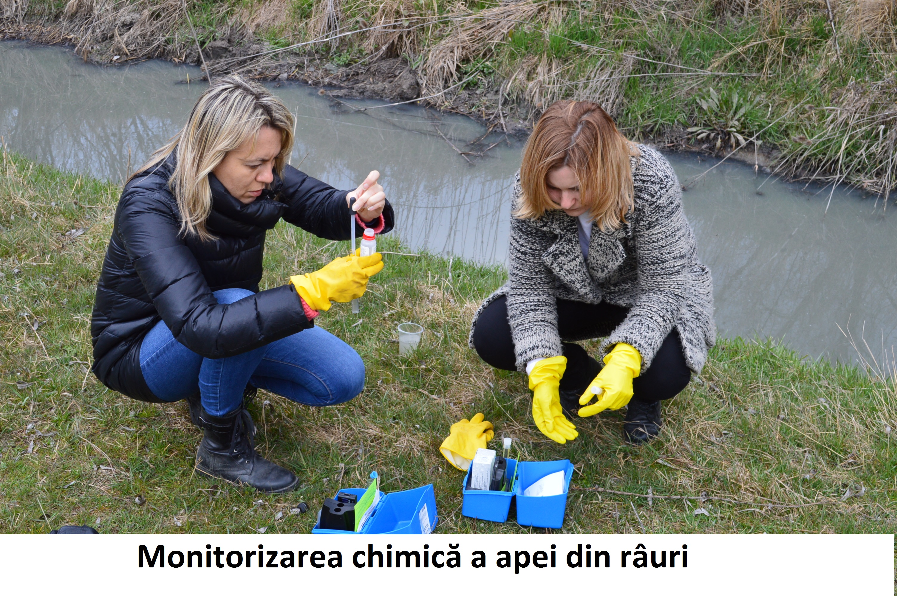 Monitorizarea chimică a apei din râuri: Iuliana Cantaragiu și Ina Coșeru, Centrul Național de Mediu