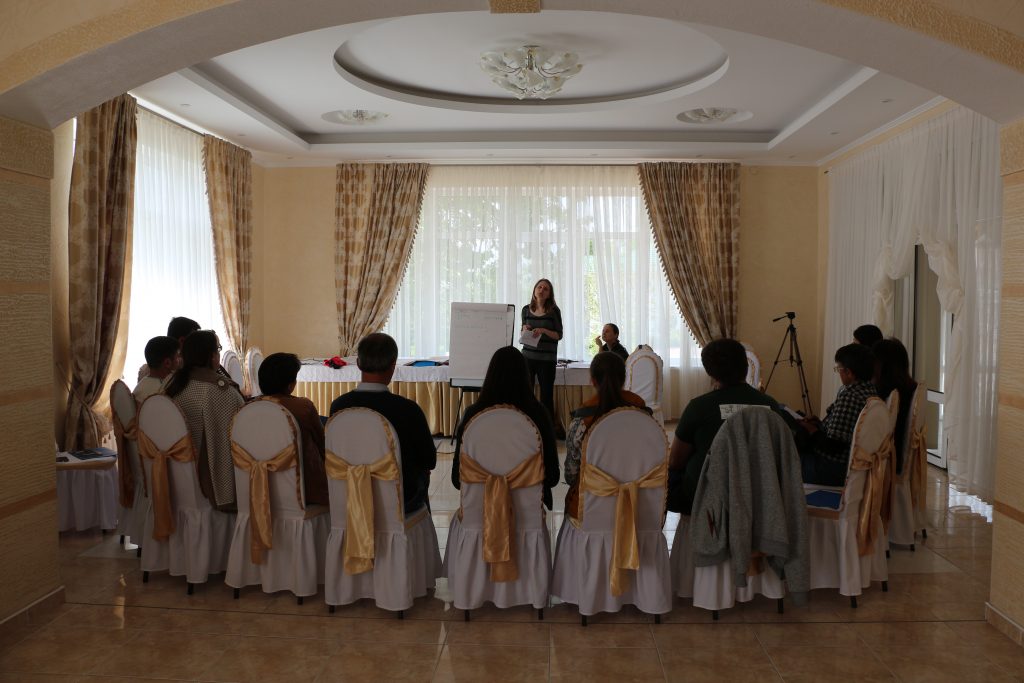 Instruirea benerificarilor de granturi SGP Moldova. Foto: @AJMTEM