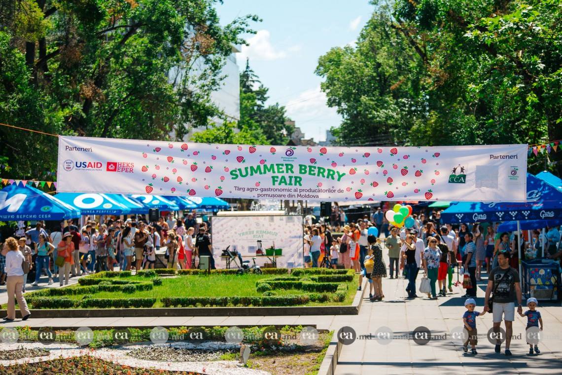  „Summer Berry Fair”, târgul pomușoarelor Moldovei
