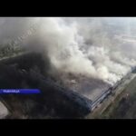/FOTO. VIDEO/ Incendiu la o fabrică din Râbnița