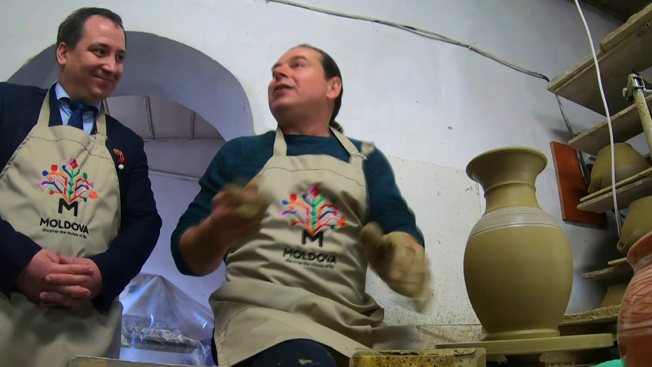  VIDEO/ Cum a fost serbată venirea primăverii la Casa Olarului „Vasilii Gonciari”