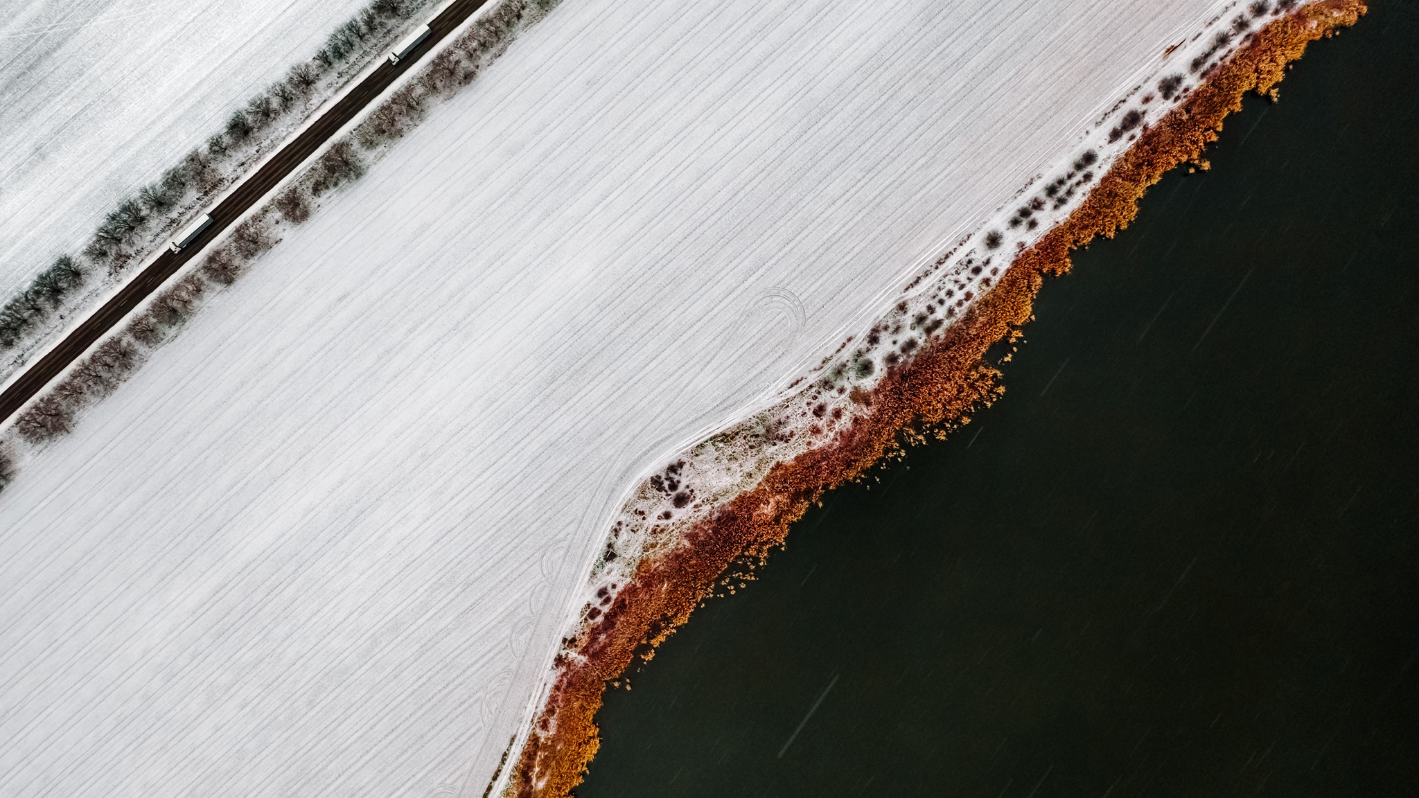  FOTO/ Uimitor! Lacul Congaz, văzut de la înălțimea zborului de pasăre