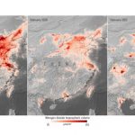 Imagini din satelit. Nivelul poluării crește dramatic în 2021 față de 2020, unele regiuni depășesc de două ori nivelul pre-pandemic