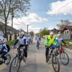 /FOTO/ Strășeni, Vorniceni și Lozova au sărbătorit Ziua Europei și Ziua Energiei pe biciclete