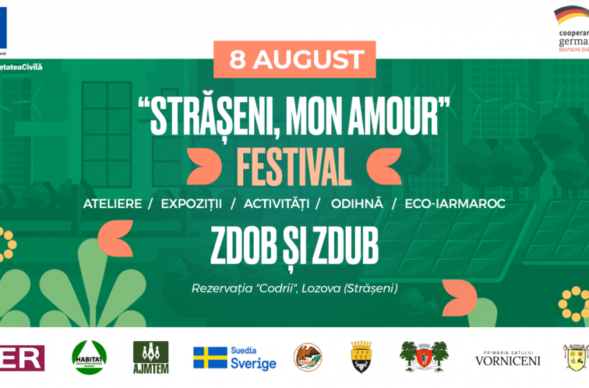  „Strășeni, mon amour” – un festival organizat în inima Codrilor. De ce trebuie să participi și tu