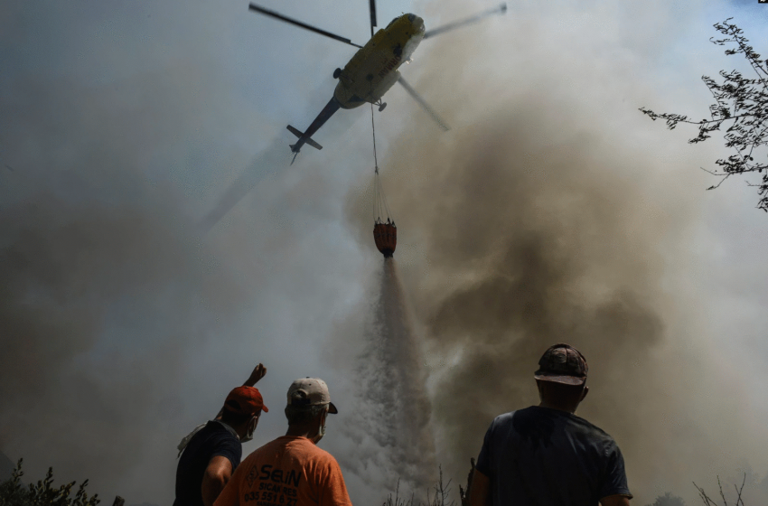  Cinci elicoptere din Republica Moldova au fost îndreptate în sudul Turciei pentru a participa la stingerea incendiilor forestiere