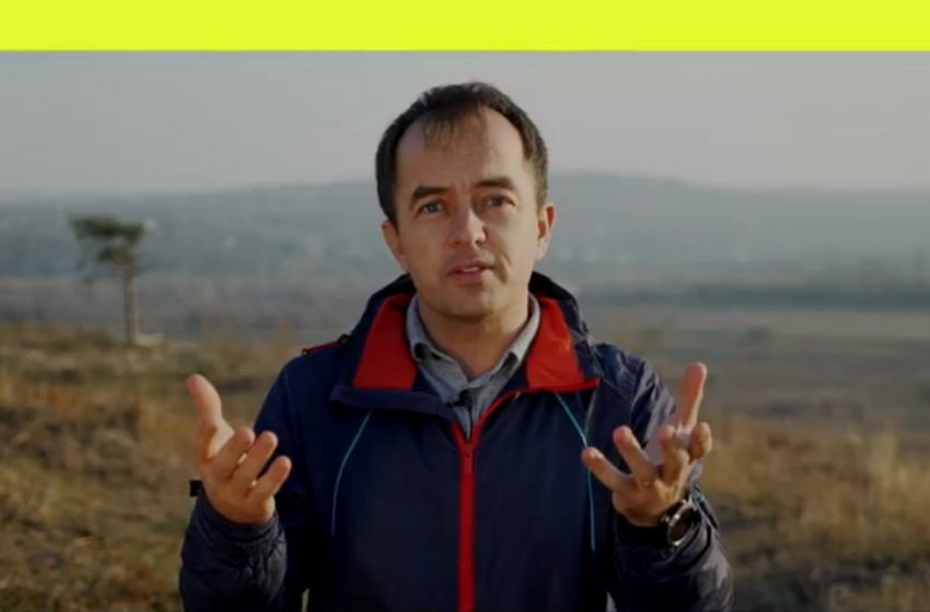  VIDEO/ „Opriți încălzirea globală, salvați-ne copiii și nepoții.” Un activist din Moldova s-a alăturat inițiativei „Dear World Leaders”