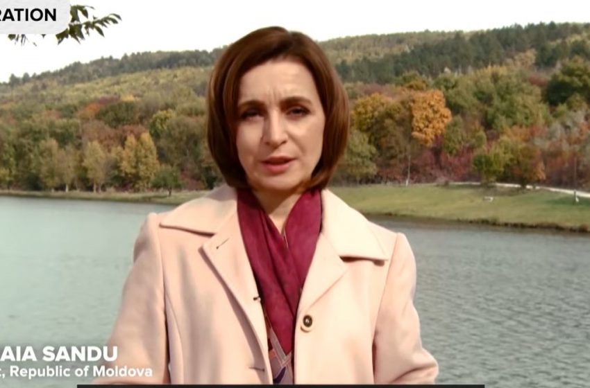  VIDEO/ Maia Sandu, discurs la COP26: Acțiunea asupra climei este o prioritate națională