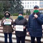 VIDEO/ „Nu incinerării deșeurilor”. Membrii unui partid au manifestat în fața Parlamentului