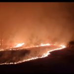 VIDEO/ Incendiu în  Ivancea, parte a Parcului Național Orhei