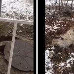 VIDEO/ Un agent economic, deconectat de la apă și canalizare, după ce s-a aflat că deversa ape uzate într-un parc din Chișinău