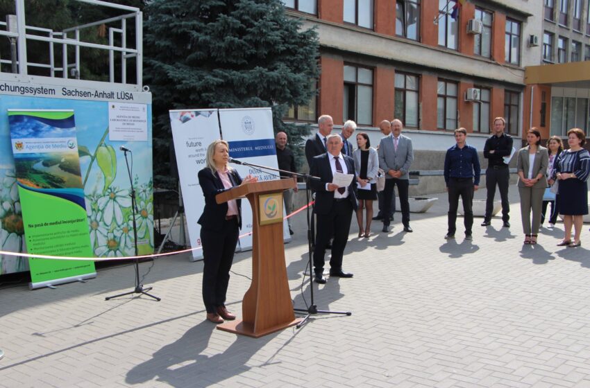  Prima stație de monitorizare a calității aerului în regim online din Moldova. Va măsura concentrația a cinci poluanți