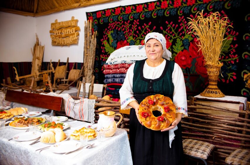  Singurul muzeu al pâinii din Moldova. Colaci de ritual unici, expuși la Văleni