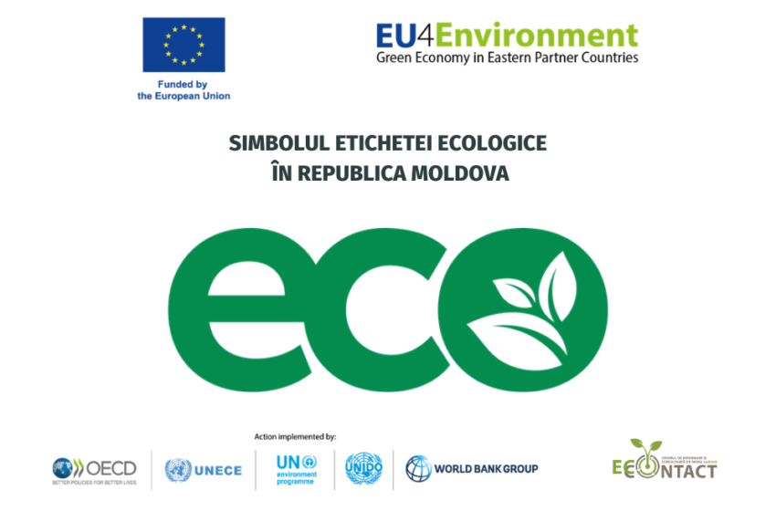  Republica Moldova dispune de propriul sistem de etichetare ecologică, în conformitate cu cerințele UE
