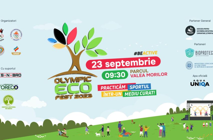  Pe 23 septembrie, va avea loc cea de-a VIII-a ediție a campaniei Olympic ECOFest