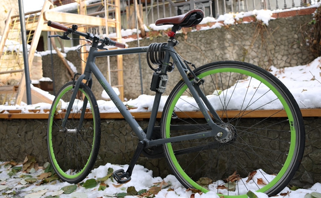 Bicicleta lui Alexandru Rosip