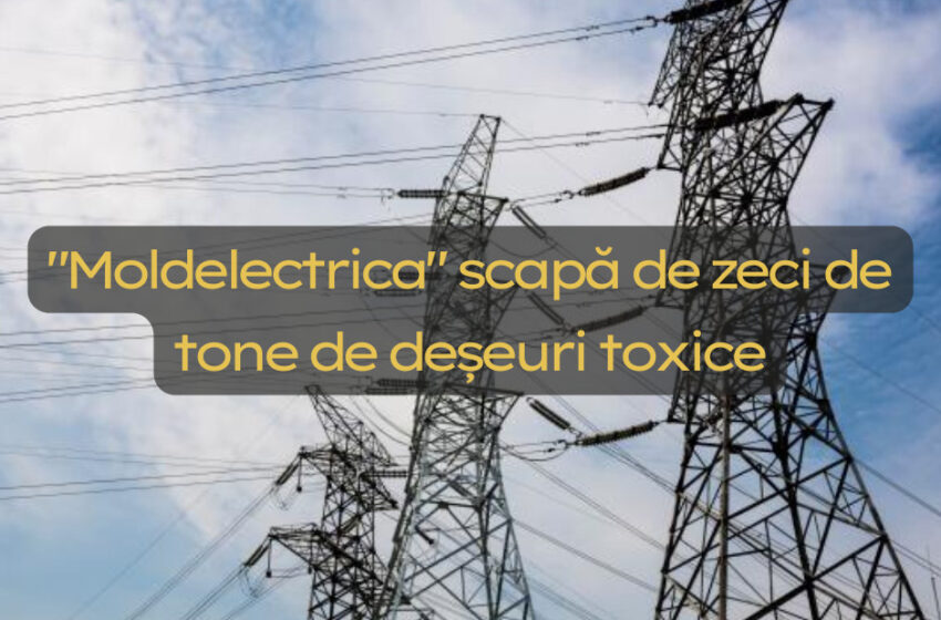  Deșeurile toxice de la „Moldelectrica”: cauciucurile vor fi reciclate la Chișinău, iar bateriile și transformatoarele vor fi prelucrate în România