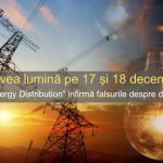 Nu se va stinge lumina pe 17 și 18 decembrie! „Premier Energy Distribution” infirmă falsurile despre deconectări