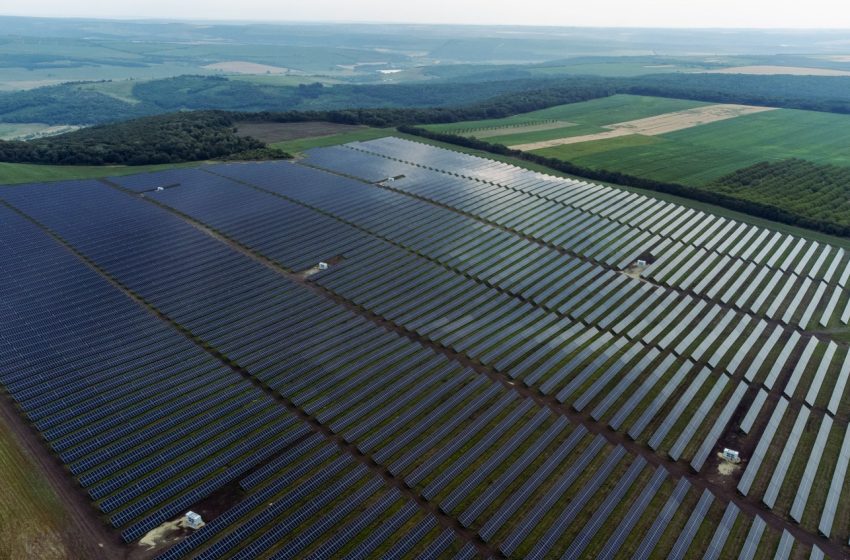 Cel mai mare parc fotovoltaic din Republica Moldova, inaugurat la Rădeni