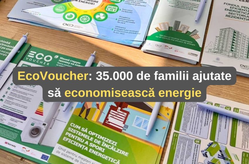  Schimbi 5 becuri – economisești peste 2500 de lei pe an! EcoVoucher: sprijin real pentru familiile din RM