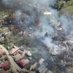 Un foc de vegetație scăpat de sub control a afectat 32 de gospodării în Vrancea