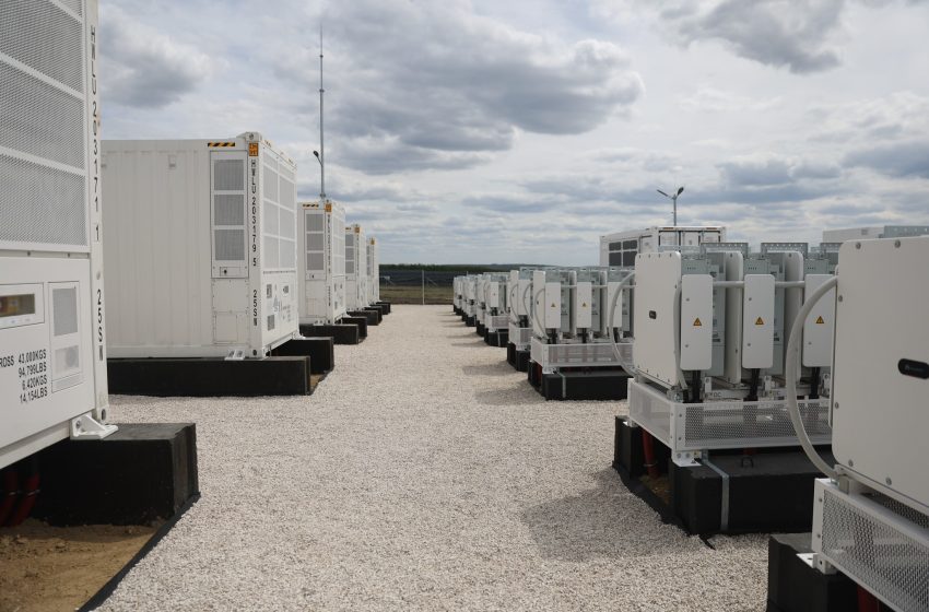  Cel mai mare sistem de stocare a energiei din Republica Moldova, lansat la Rădeni