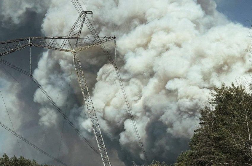  Incendiu forestier în zona Cernobîl: focul a cuprins peste 1.100 de hectare 