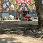 Aceleași practici la trei ani distanță. Rădăcini distruse ale copacilor în reabilitarea trotuarului de pe 31 August 1989
